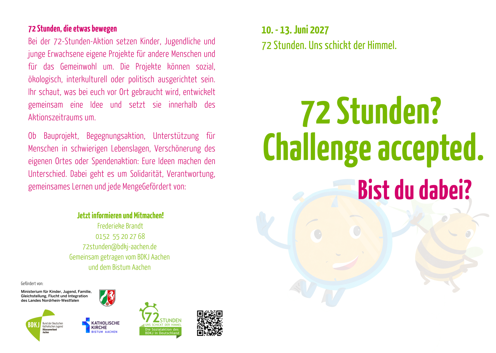 Flyer_72hAktion - Vorder/Rückseite